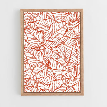 ap-leaf patterns-4 cadre Bois clair