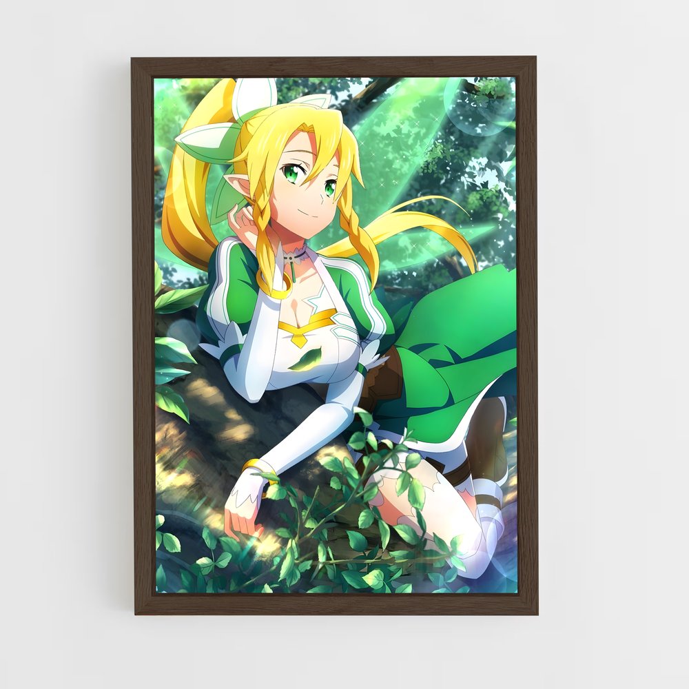 ap-leafa-1 cadre Bois foncé