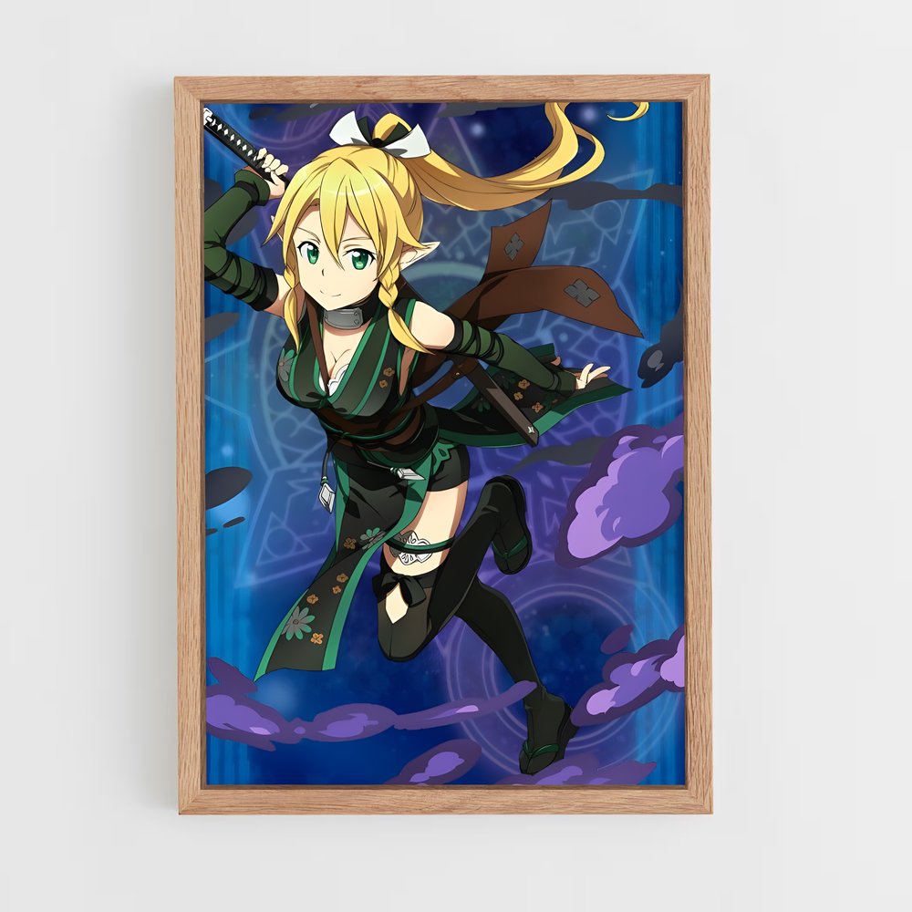 ap-leafa-3 cadre Bois clair