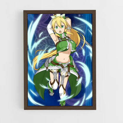 ap-leafa-4 cadre Bois foncé