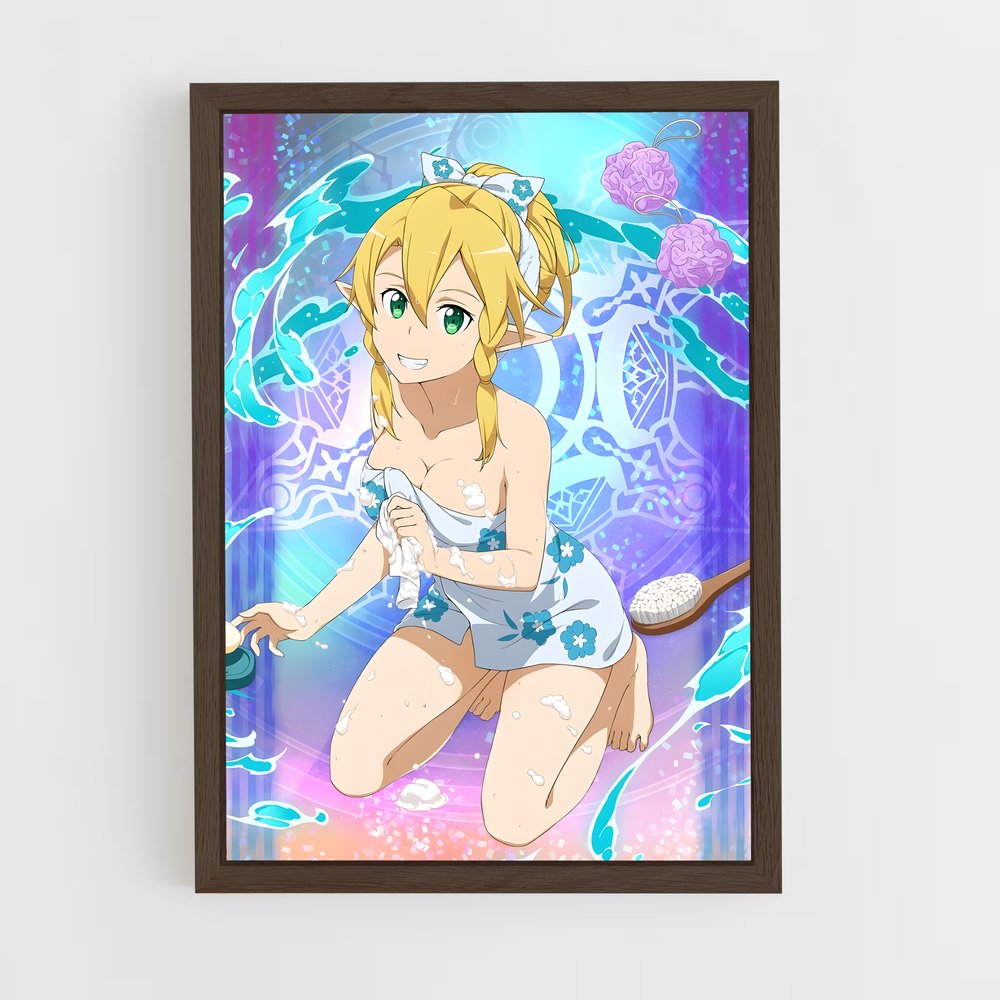 ap-leafa-8 cadre Bois foncé