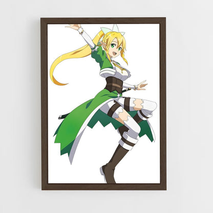 ap-leafa-9 cadre Bois foncé