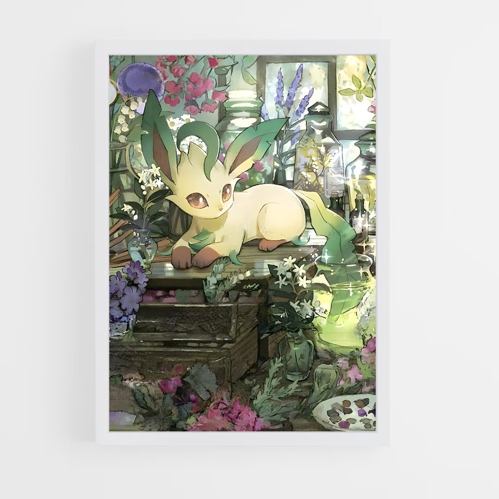 ap-leafeon-1 cadre Blanc