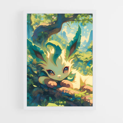 ap-leafeon-4 cadre Blanc