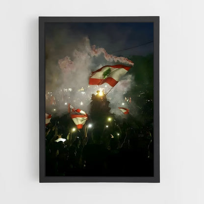 ap-lebanon flag-3 cadre Noir