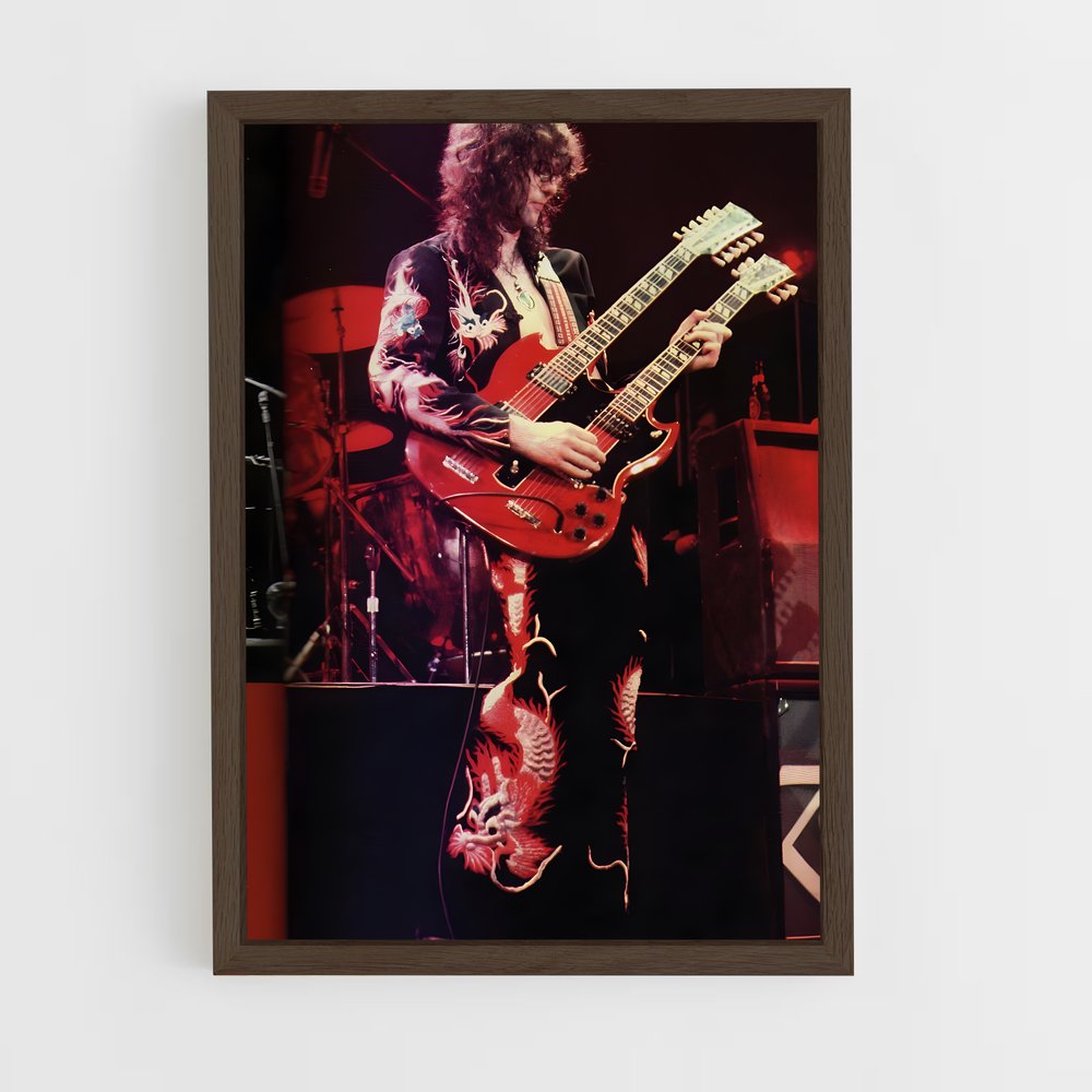 ap-led zeppelin-3 cadre Bois foncé