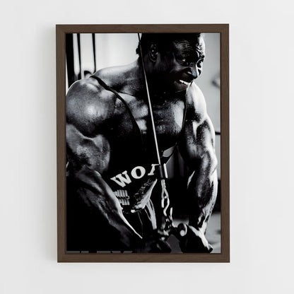ap-lee haney-3 cadre Bois foncé