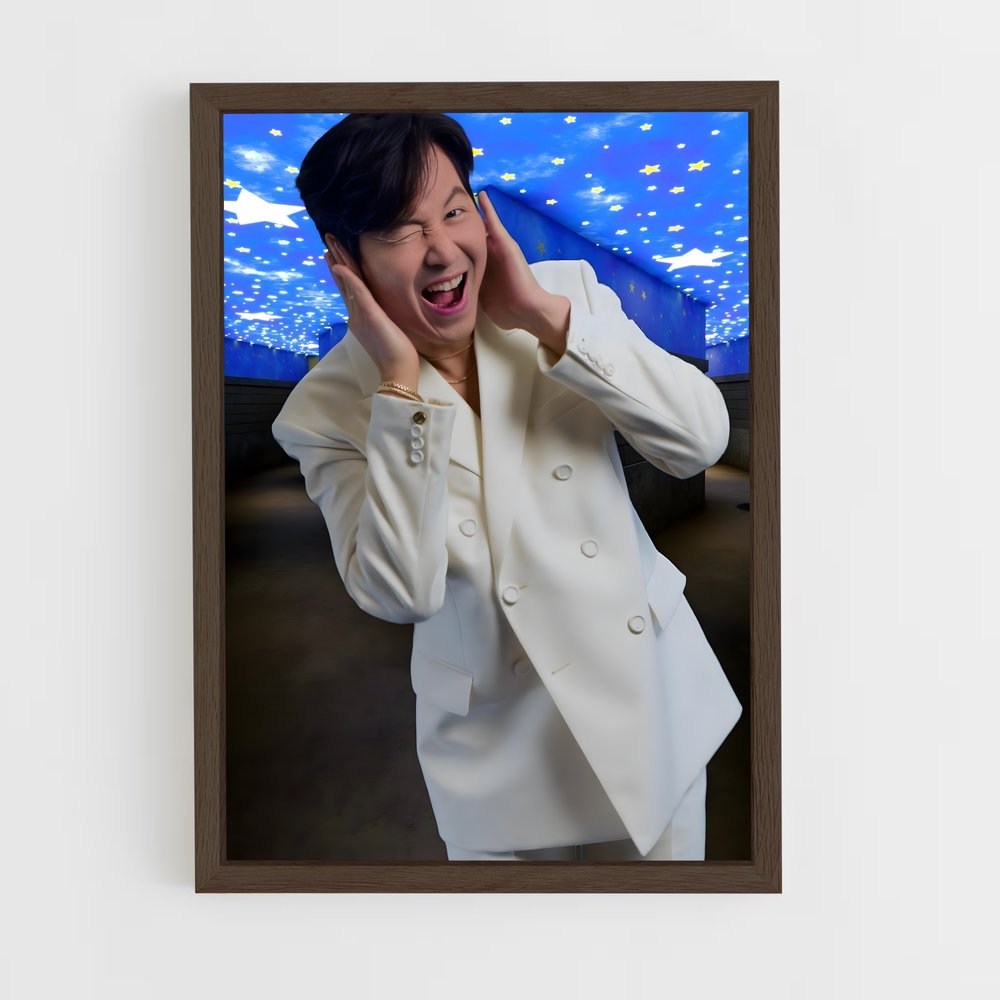 ap-lee jung-jae-6 cadre Bois foncé