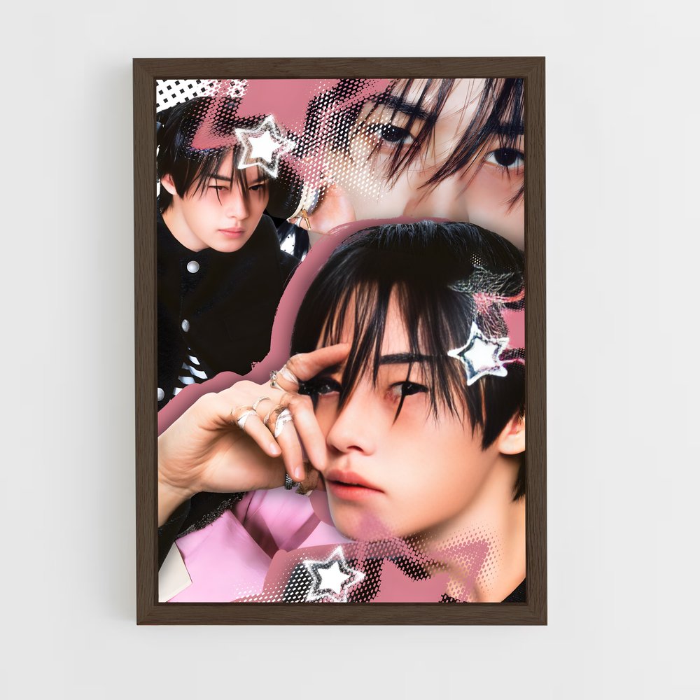 ap-lee know-5 cadre Bois foncé