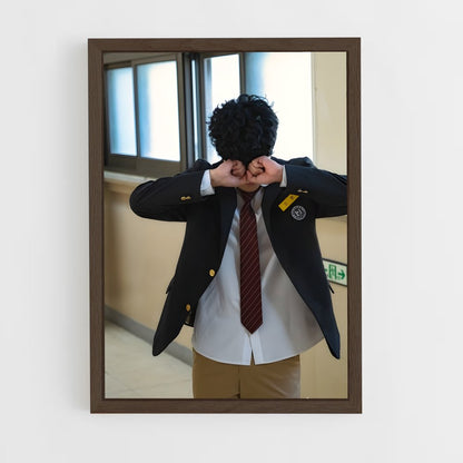 ap-lee kyung-kyu-6 cadre Bois foncé