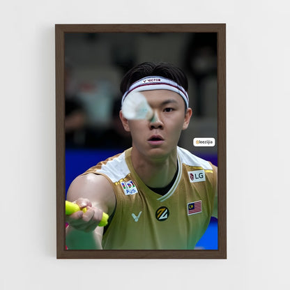 ap-lee zii jia-1 cadre Bois foncé