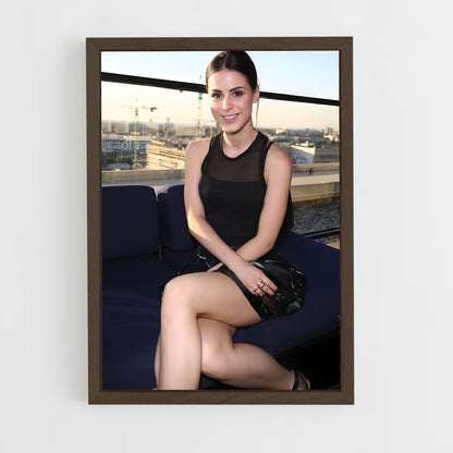 ap-lena meyer-landrut-4 cadre Bois foncé
