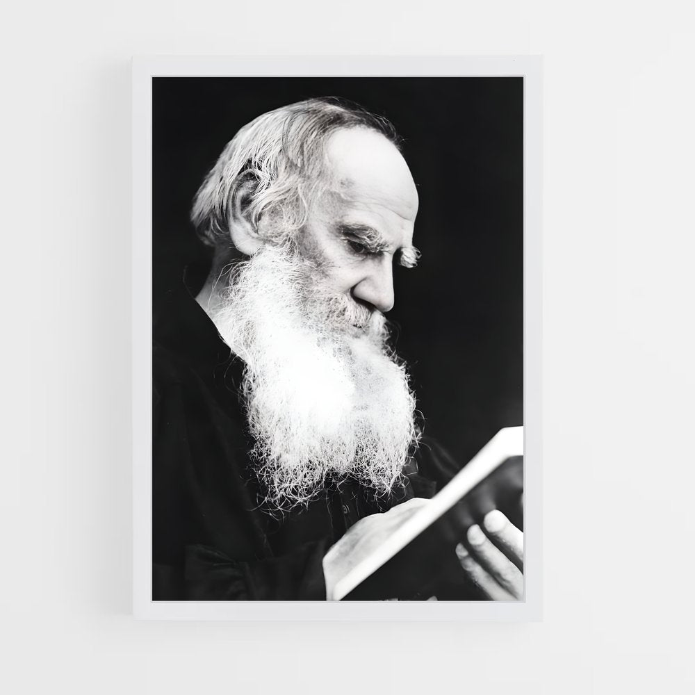 ap-leo tolstoy-2 cadre Blanc