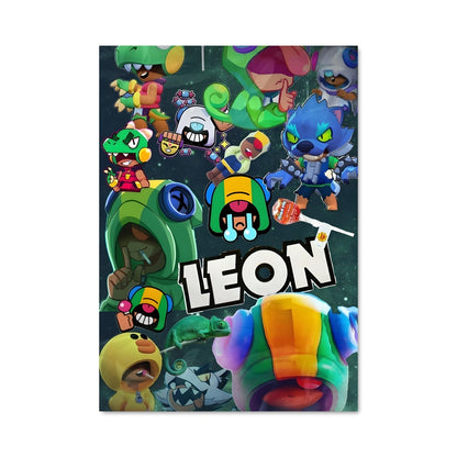 Poster Léon le Brawler