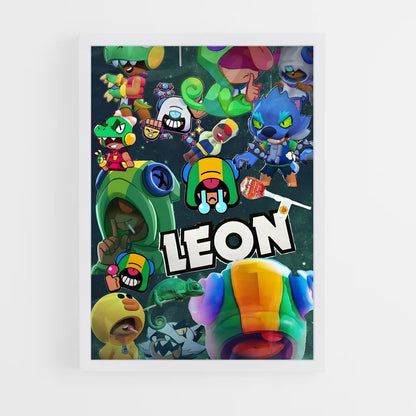 ap-leon brawl-3 cadre Blanc