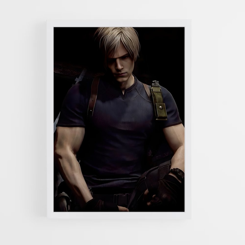 ap-leon kennedy-1 cadre Blanc