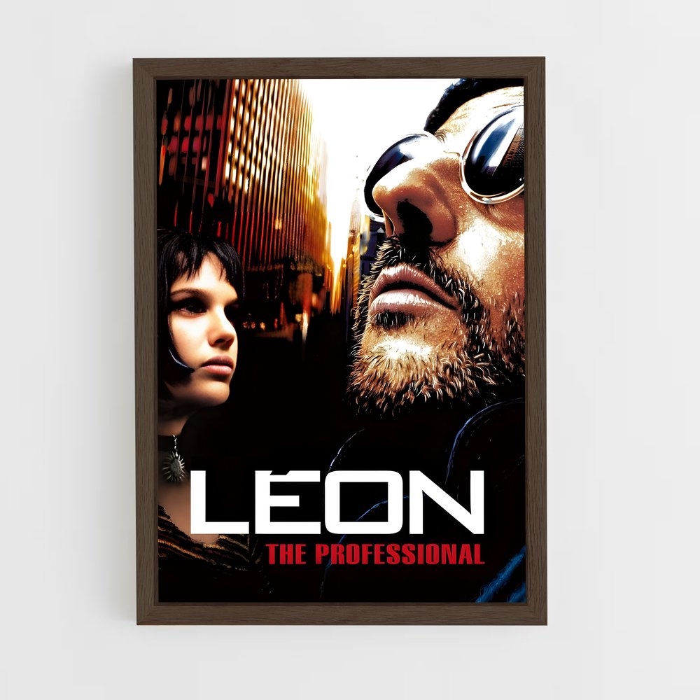 ap-leon the cleaner-1 cadre Bois foncé