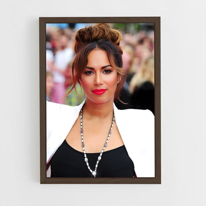 ap-leona lewis-1 cadre Bois foncé