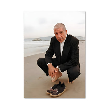 Poster Crouch sur la Plage