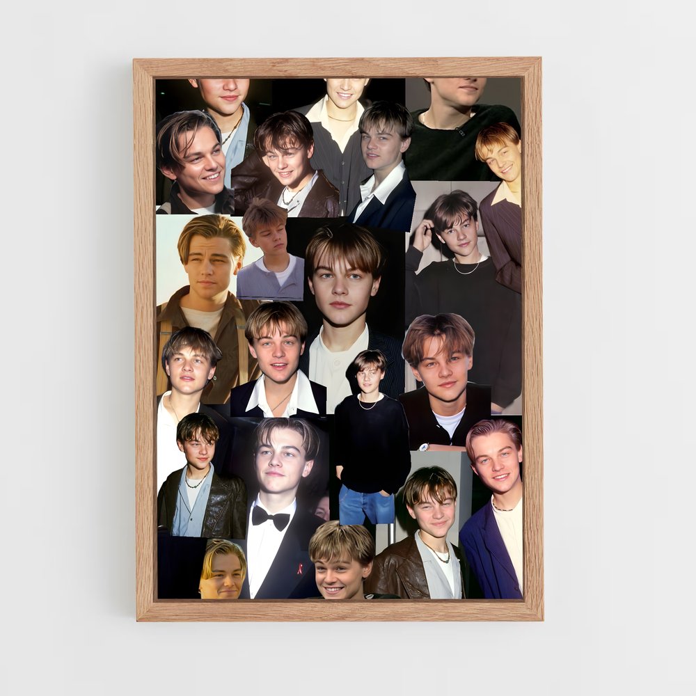 ap-leonardo dicaprio-12 cadre Bois clair