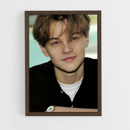 ap-leonardo dicaprio-2 cadre Bois foncé