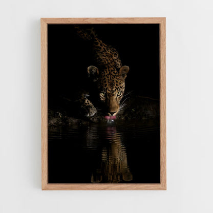 ap-leopard-10 cadre Bois clair