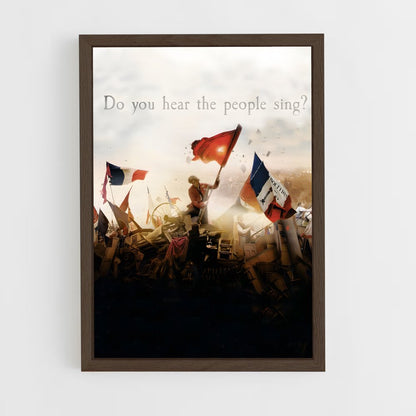 ap-les miserables-1 cadre Bois foncé