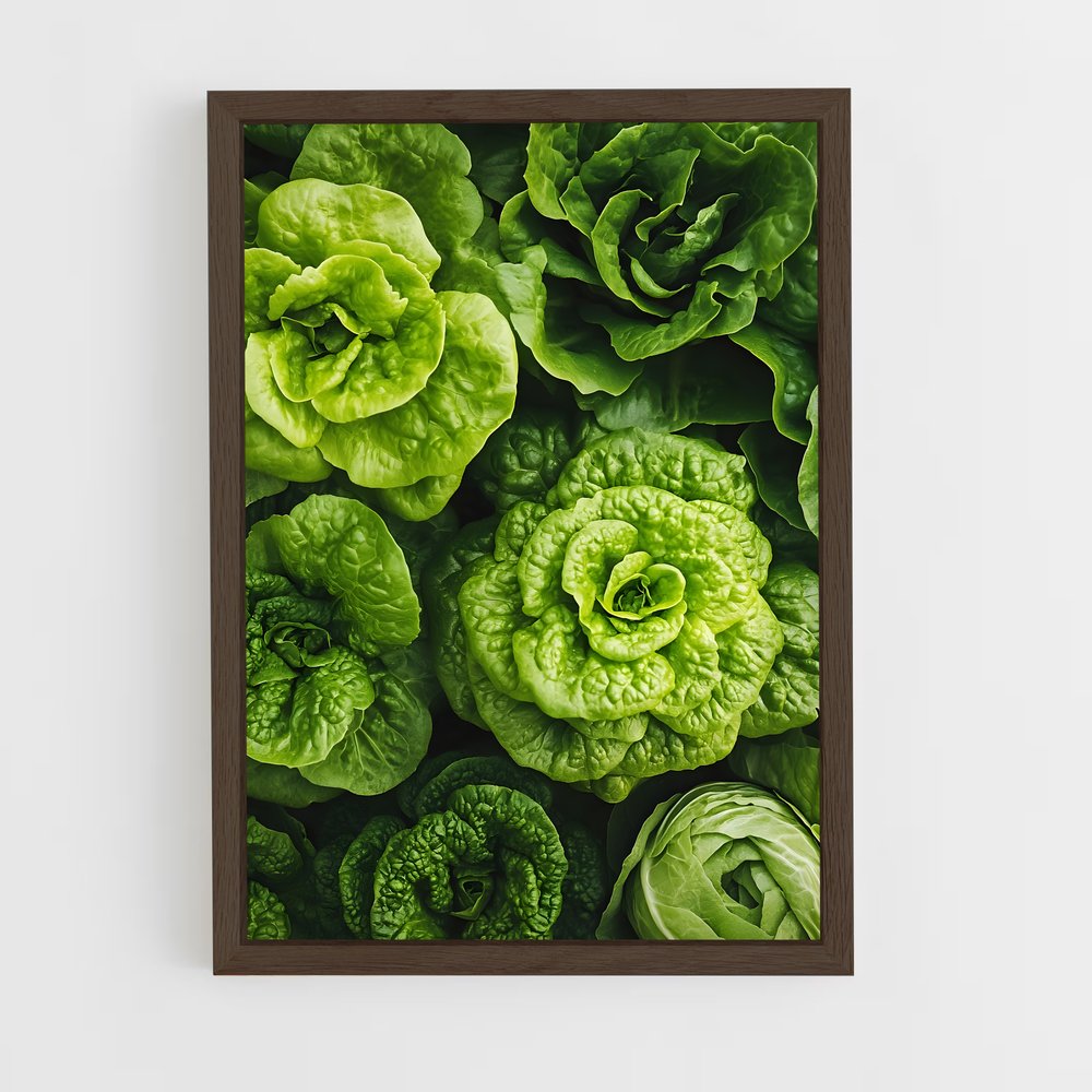 ap-lettuce-1 cadre Bois foncé