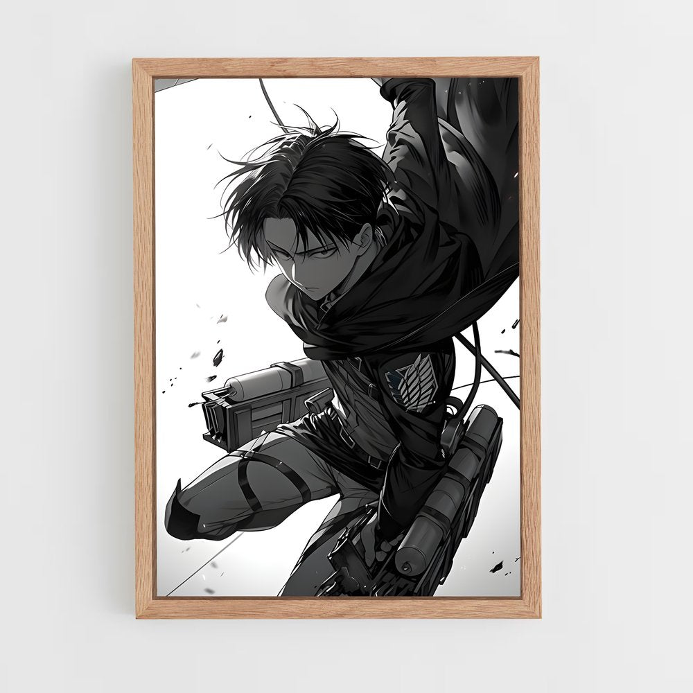 ap-levi ackerman-4 cadre Bois clair