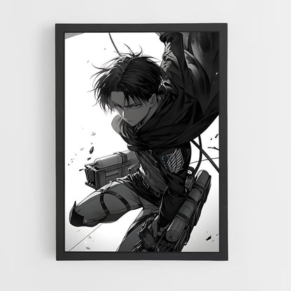 ap-levi ackerman-4 cadre Noir