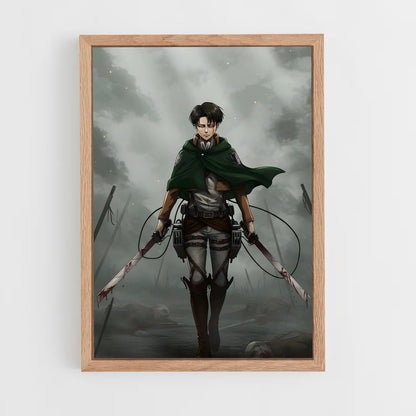 ap-levi ackerman-6 cadre Bois clair