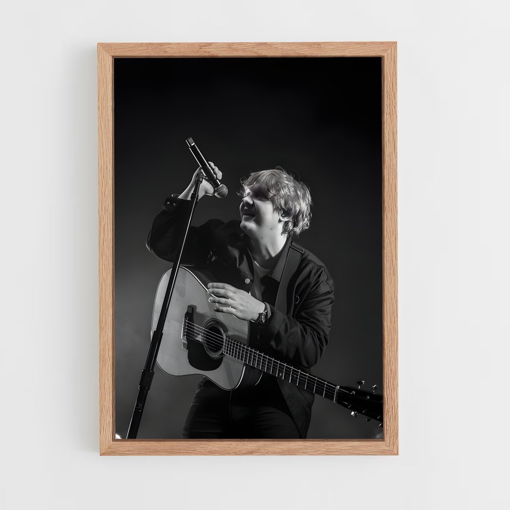 ap-lewis capaldi-1 cadre Bois clair
