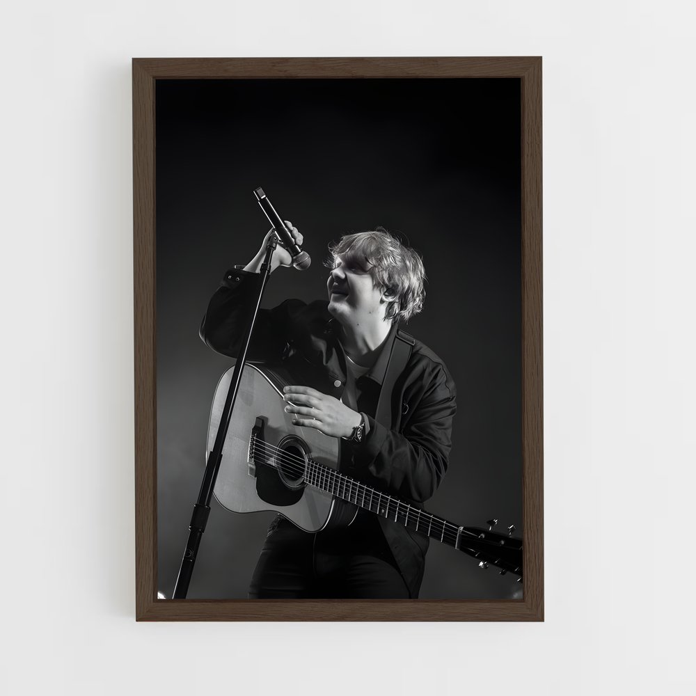 ap-lewis capaldi-1 cadre Bois foncé