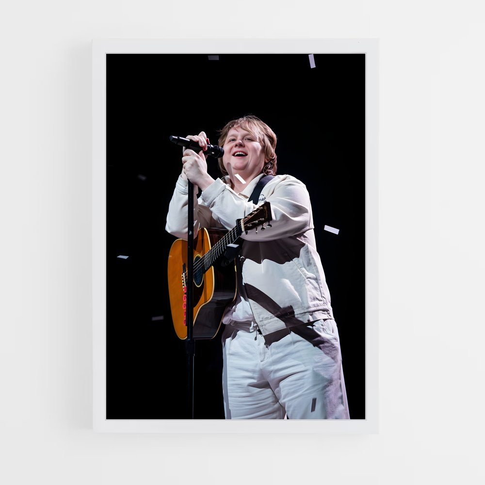ap-lewis capaldi-3 cadre Blanc