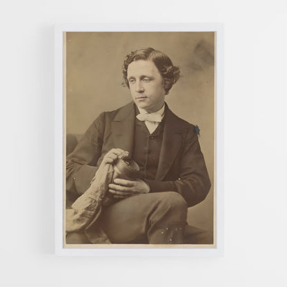 ap-lewis carroll-7 cadre Blanc