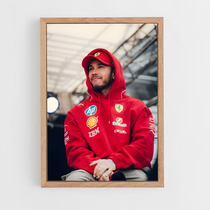 ap-lewis hamilton-8 cadre Bois clair