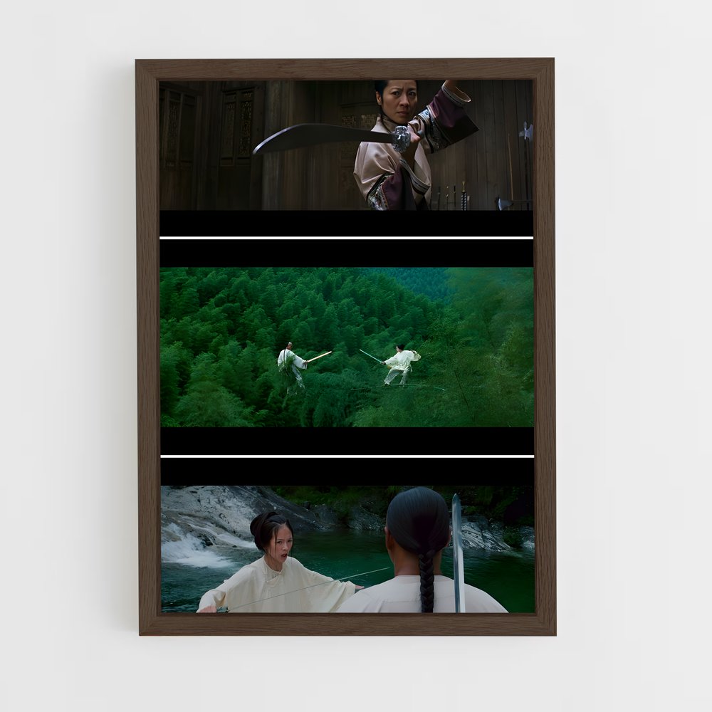 ap-li mu bai-3 cadre Bois foncé