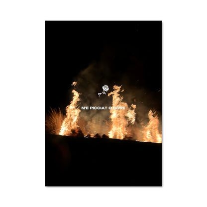 Poster Flamme Mechac