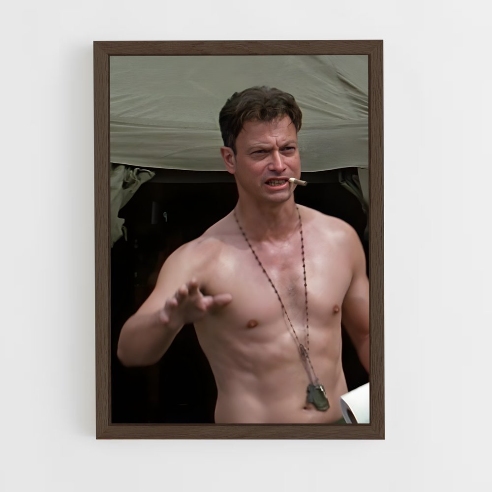 ap-lieutenant dan-3 cadre Bois foncé