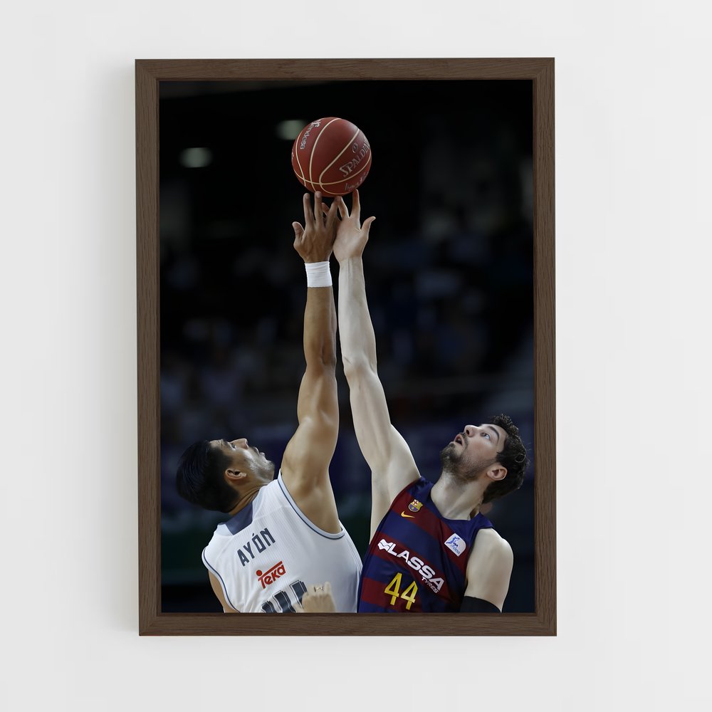 ap-liga acb spain-1 cadre Bois foncé