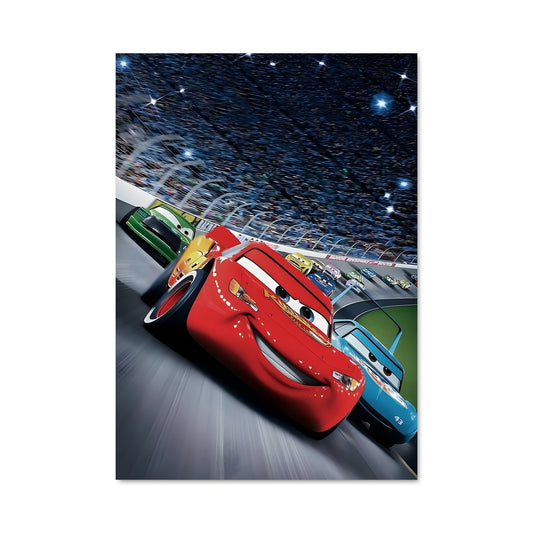 Poster McQueen en Piste