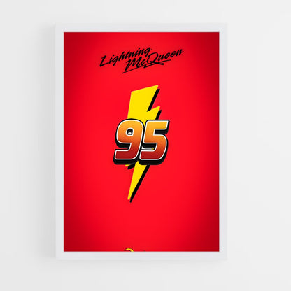 ap-lightning mcqueen-4 cadre Blanc