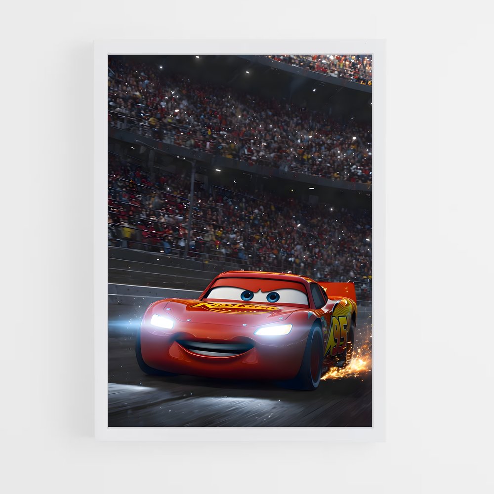 ap-lightning mcqueen-5 cadre Blanc