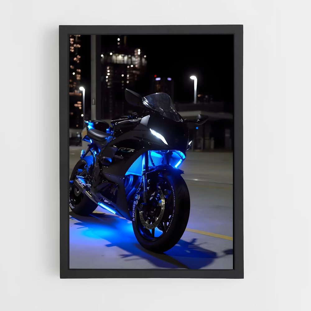 ap-lightning motorcycles-1 cadre Noir