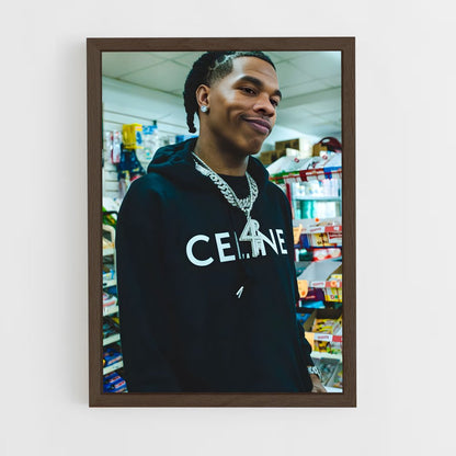 ap-lil baby-1 cadre Bois foncé