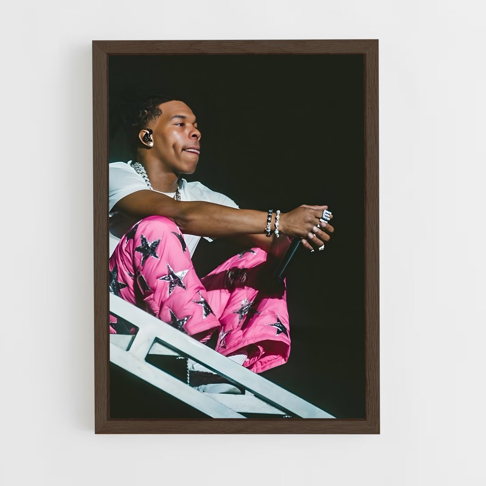 ap-lil baby-3 cadre Bois foncé