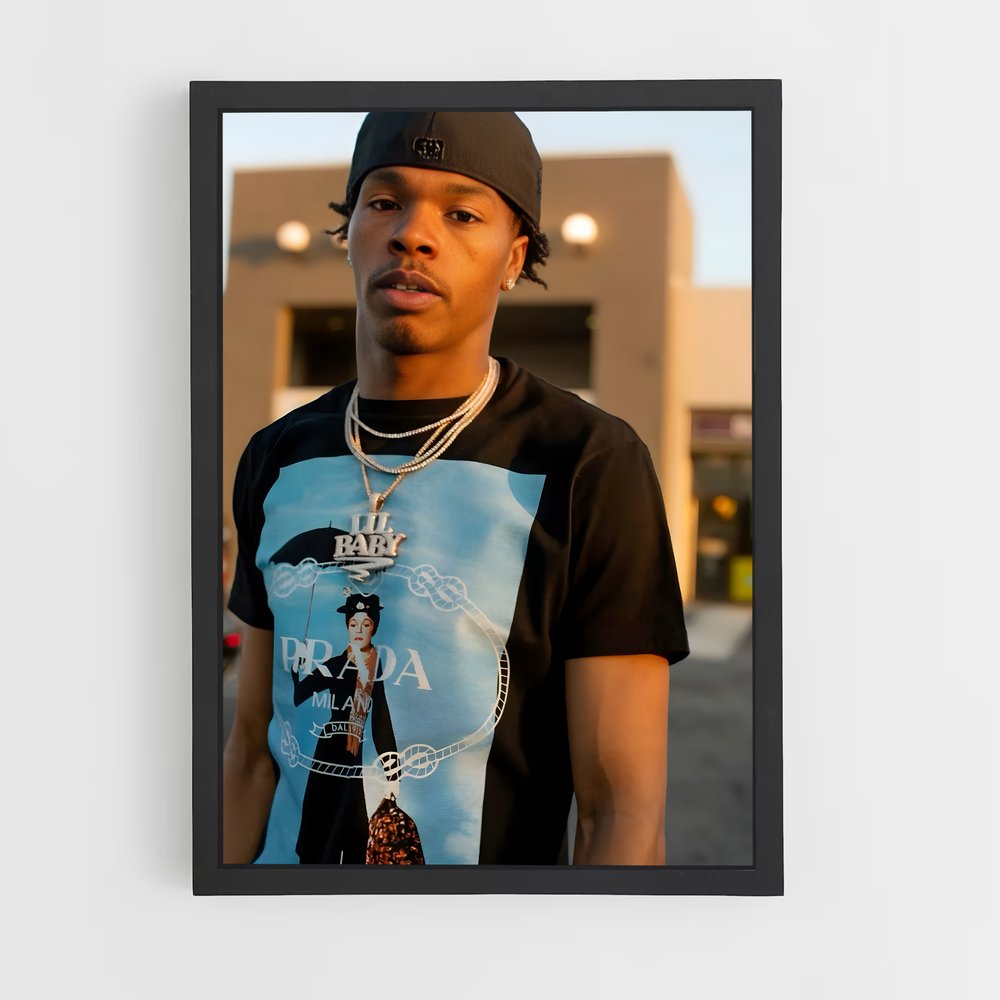 ap-lil baby-5 cadre Noir