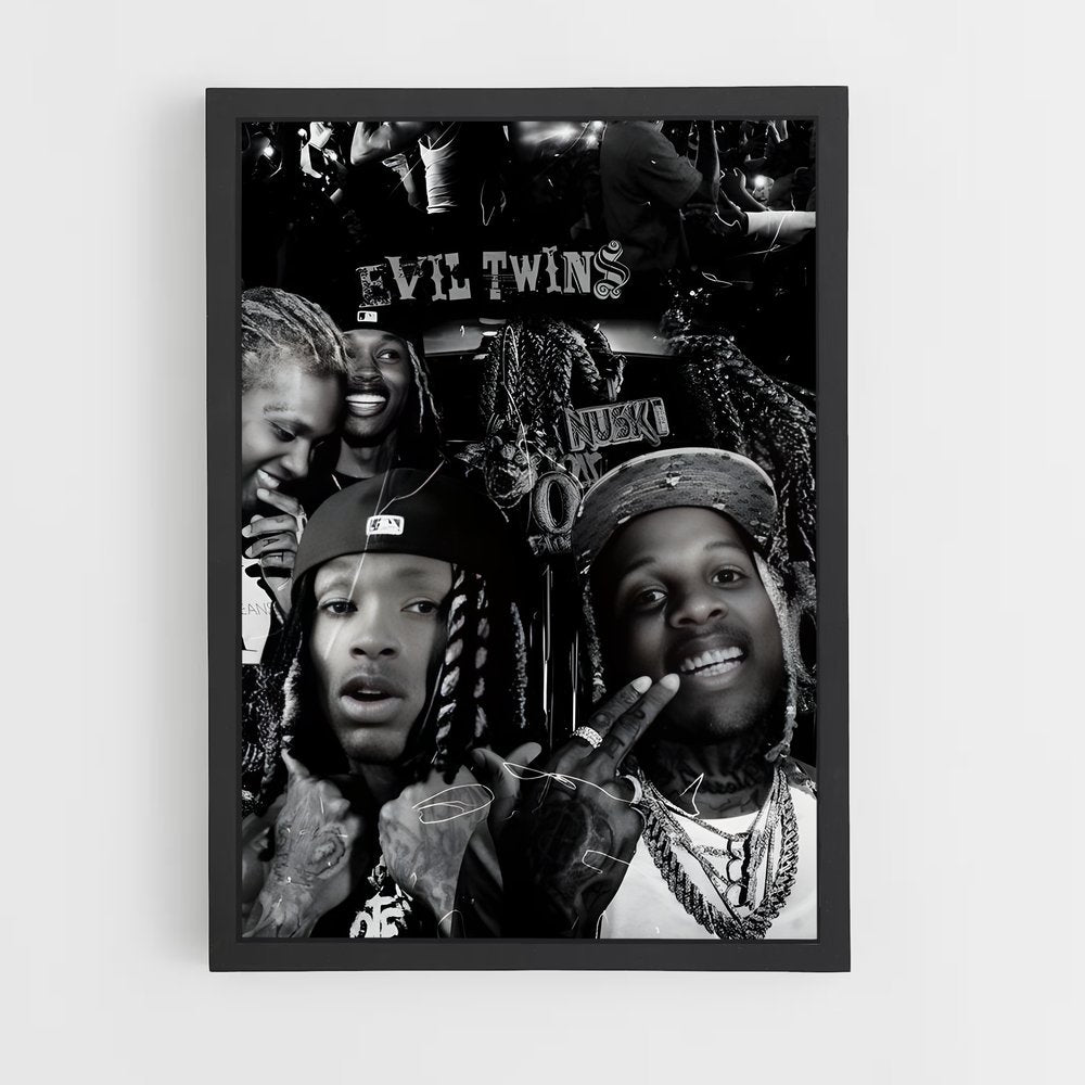 ap-lil durk-3 cadre Noir