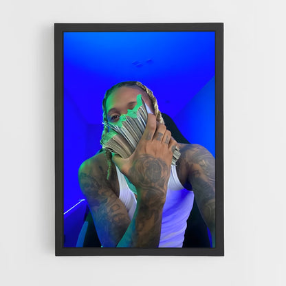 ap-lil durk-5 cadre Noir