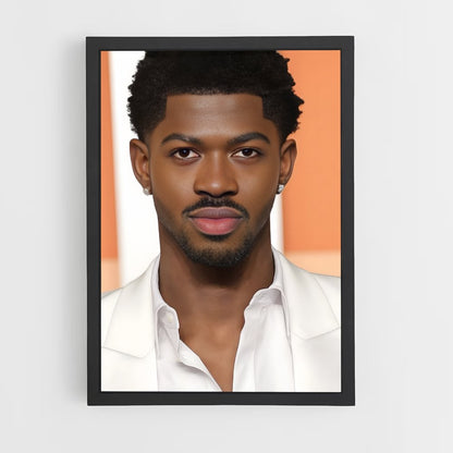 ap-lil nas x-3 cadre Noir